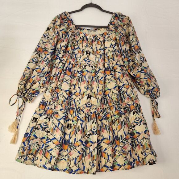 Tart Geometric Print Mini Dress - Picture 1 of 6